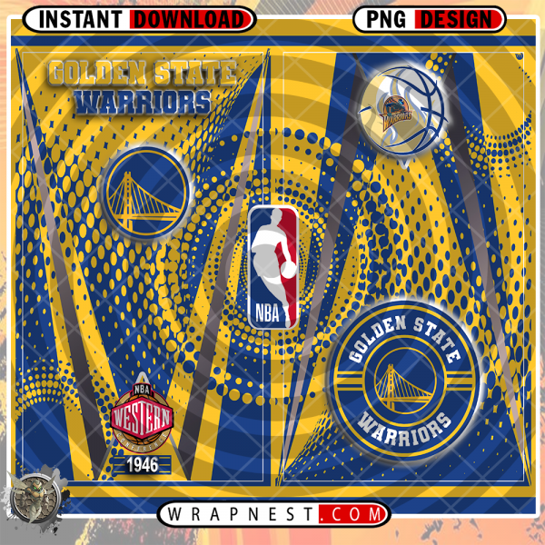 WARRIORS TEAM LOGO WRAP