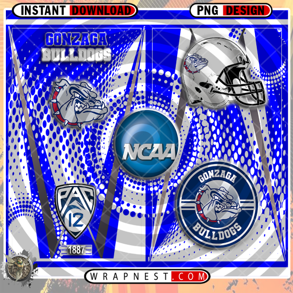 GONZAGA TEAM LOGO WRAP