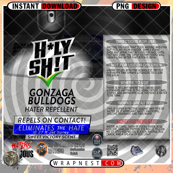 GONZAGA HOLY SH*T WRAP