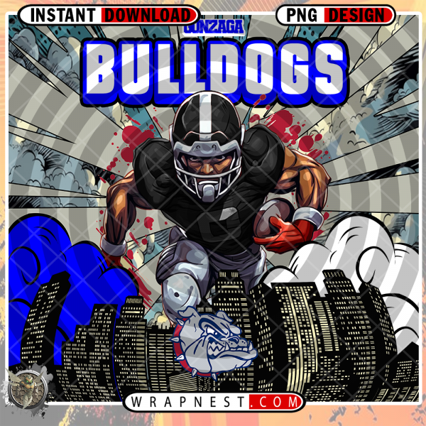 GONZAGA COMIC BOOK STYLE WRAP