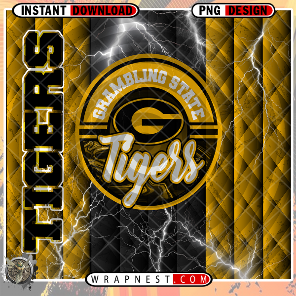 GRAMBLING STATE DIAMOND v2 WRAP