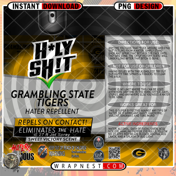 GRAMBLING STATE HOLY SH*T WRAP