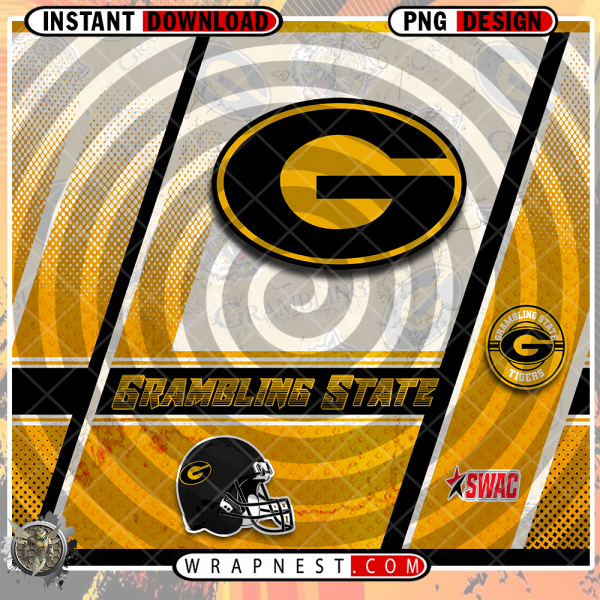 GRAMBLING STATE SPORTS WRAP v1