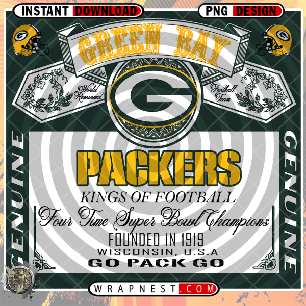 GREEN BAY PACKERS BUD WRAP v1