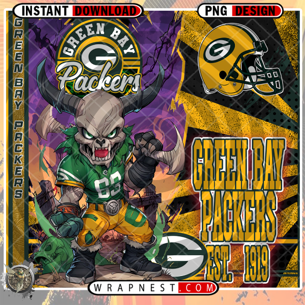 PACKERS MONSTER MASCOT