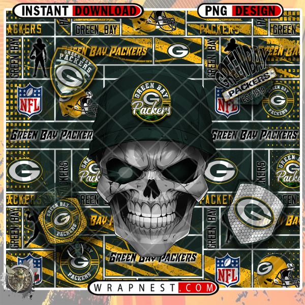 PACKERS SKULL WRAP