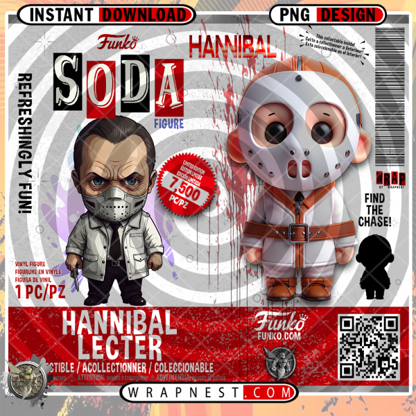 HANNIBEL LECTER FUNKO SODA WRAP