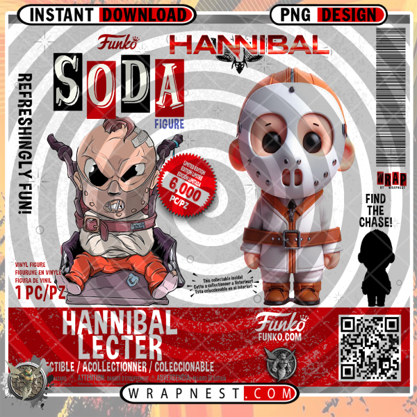 HANNIBEL LECTER FUNKO SODA WRAP