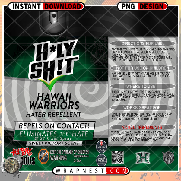 HAWAII HOLY SH*T WRAP