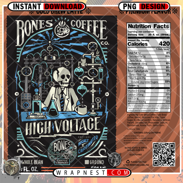 HIGH VOLTAGE BONES COFFEE