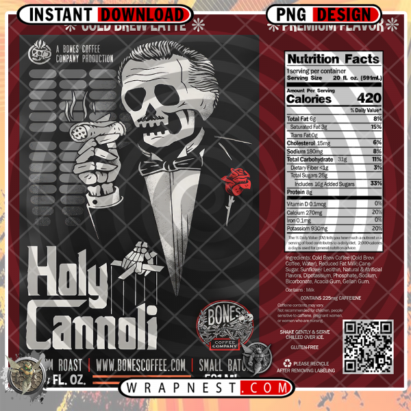 HOLY CANNOLI BONES COFFEE