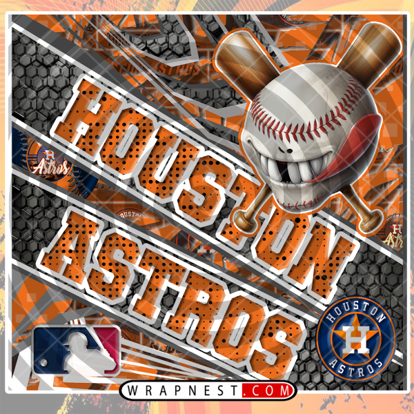 ASTROS ANGRY BASEBALL WRAP