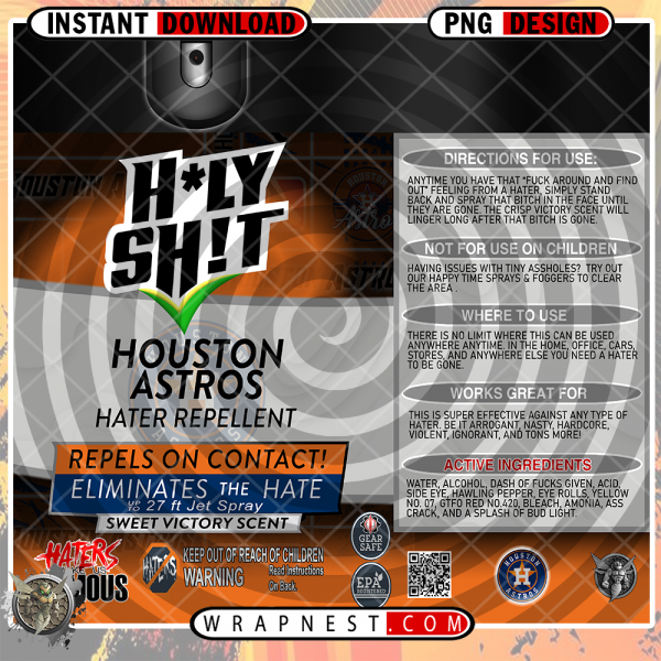 ASTROS HOLY SHIT WRAP