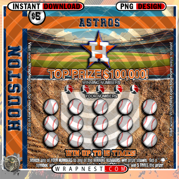 ASTROS SCRATCH OFF WRAP