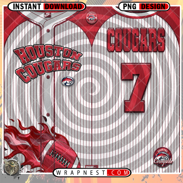 HOUSTON TEAM BUTTON-UP WRAP