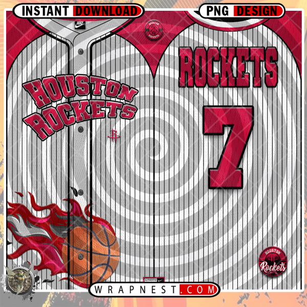 ROCKETS TEAM BUTTON-UP WRAP