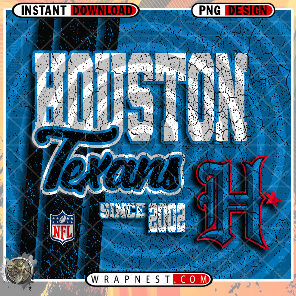 TEXANS GRUNGE v2 WRAP