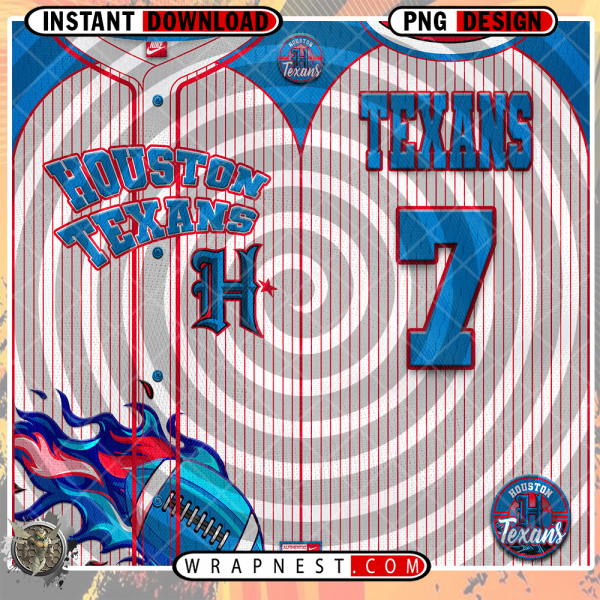 TEXANS TEAM BUTTON-UP WRAP