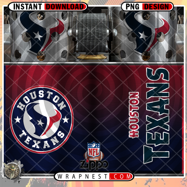 TEXANS ZIPPO WRAP