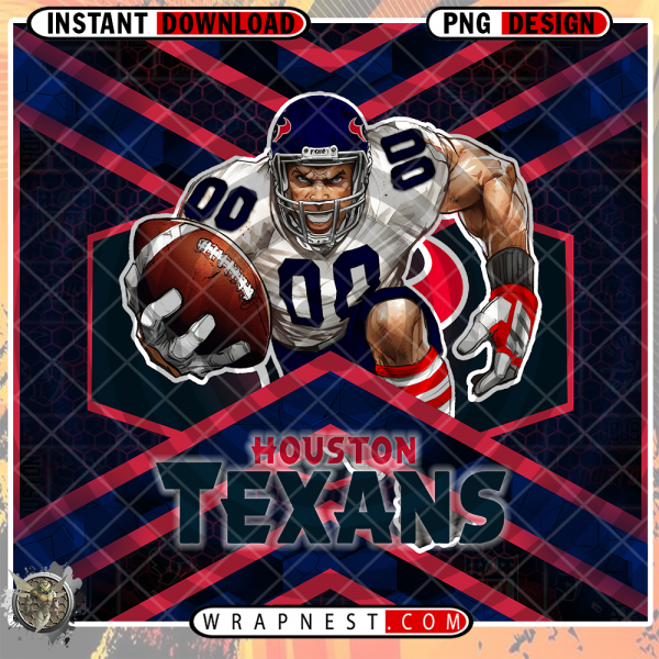 TEXANS HONEYCOMB WRAP