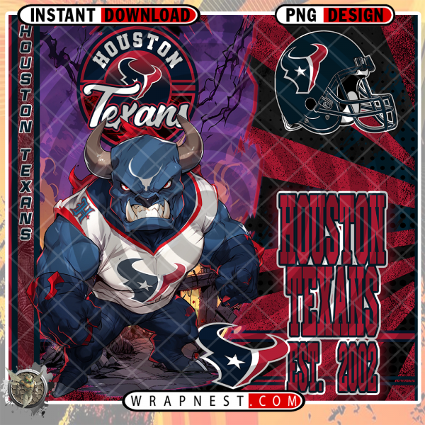 TEXANS MONSTER MASCOT