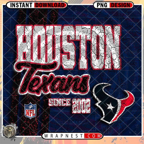 TEXANS GRUNGE v2 WRAP