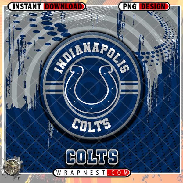 COLTS DOT LOGO WRAP