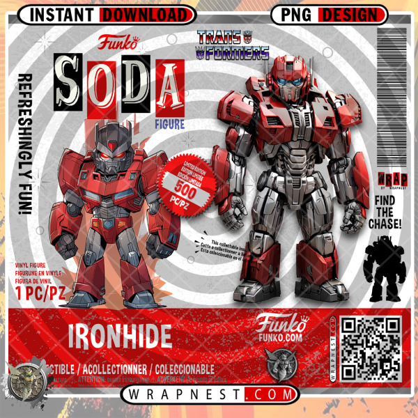 IRONHIDE FUNKO SODA