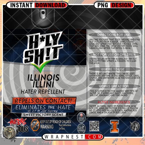 ILLINOIS HOLY SH*T WRAP