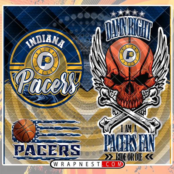 PACERS SKULL WRAP