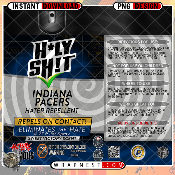 PACERS HOLY SHIT WRAP