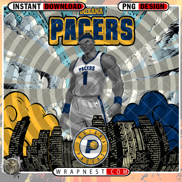PACERS COMIC BOOK STYLE WRAP