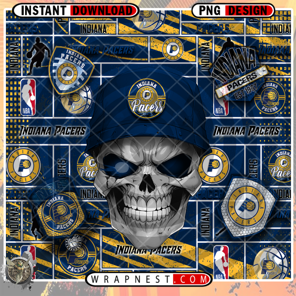 PACERS SKULL WRAP