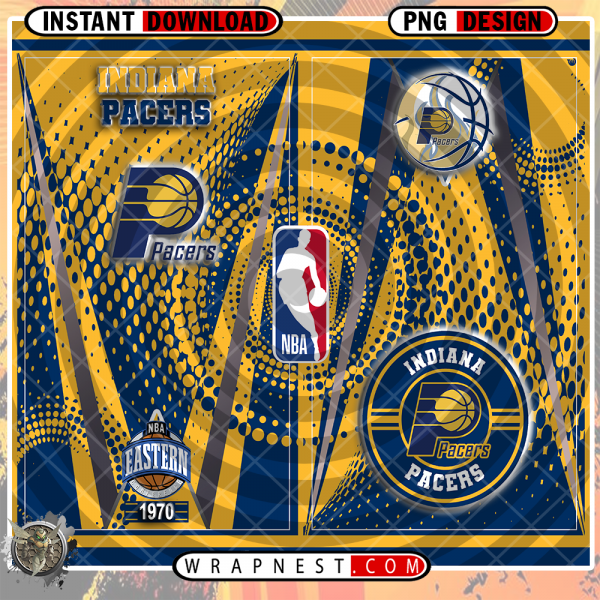 PACERS TEAM LOGO WRAP