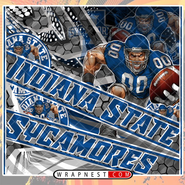 INDIANA STATE FATHEAD v2 WRAP