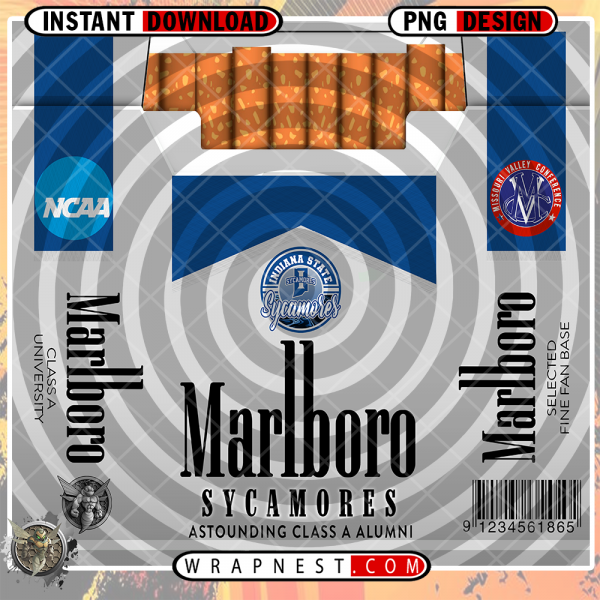 INDIANA STATE MARLBORO WRAP