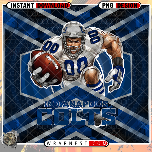 COLTS HONEYCOMB WRAP