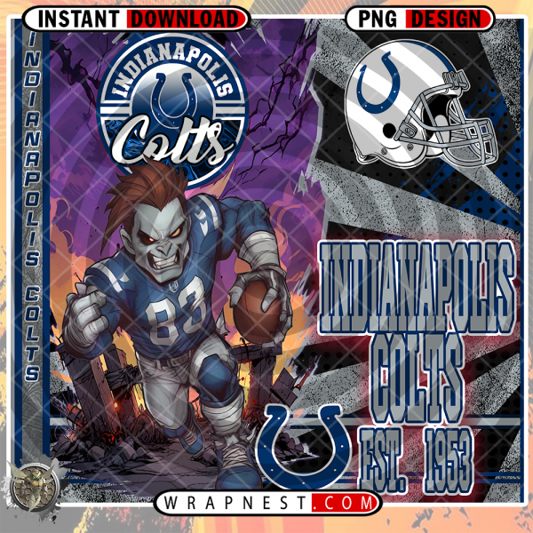 COLTS MONSTER MASCOT