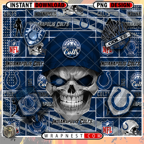 COLTS SKULL WRAP
