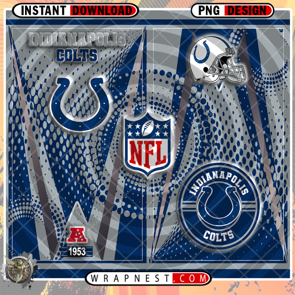 COLTS TEAM LOGO WRAP