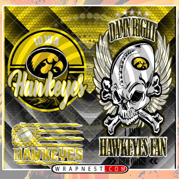 IOWA SKULL WRAP