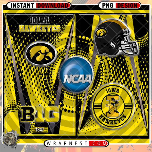 IOWA TEAM LOGO WRAP