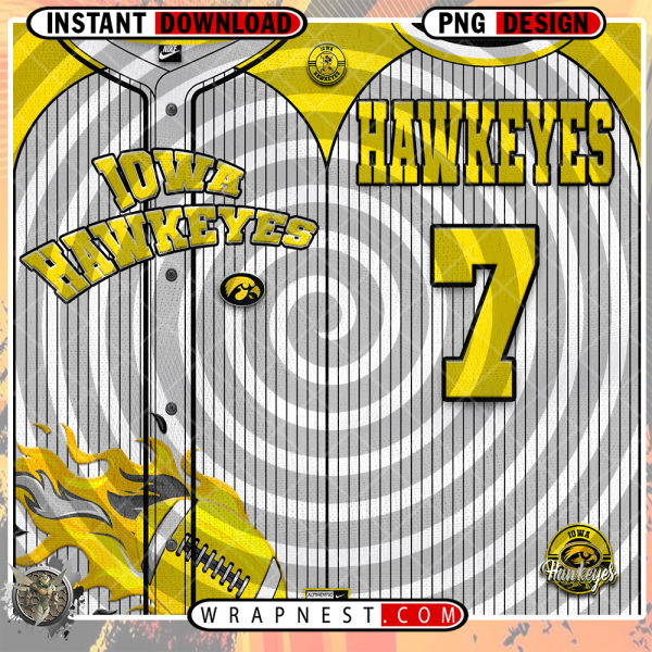 IOWA TEAM BUTTON-UP WRAP