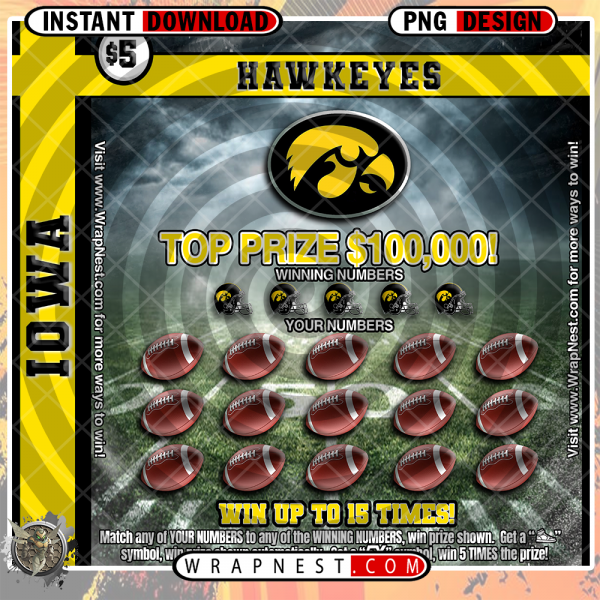 IOWA SCRATCH OFF WRAP