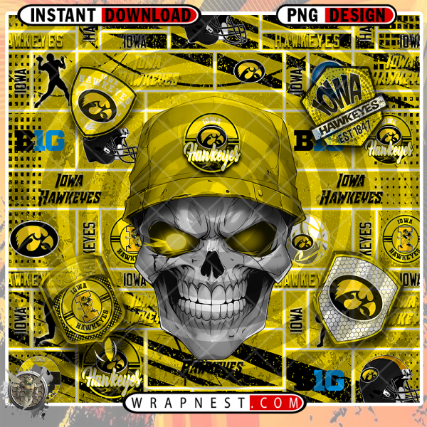 IOWA SKULL WRAP