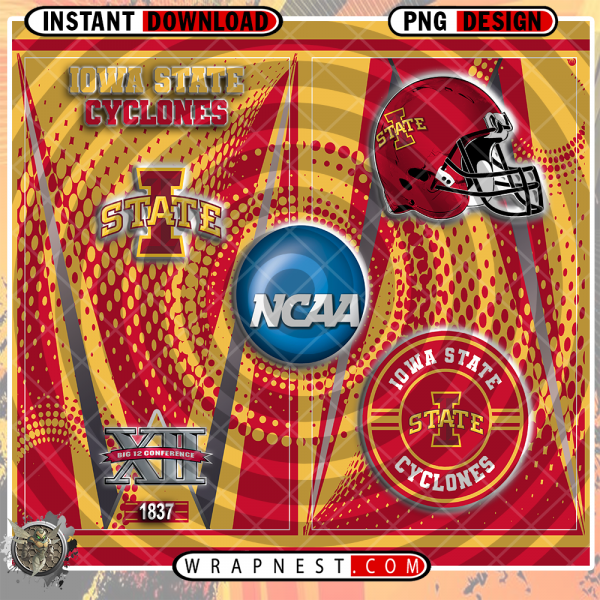 IOWA STATE TEAM LOGO WRAP