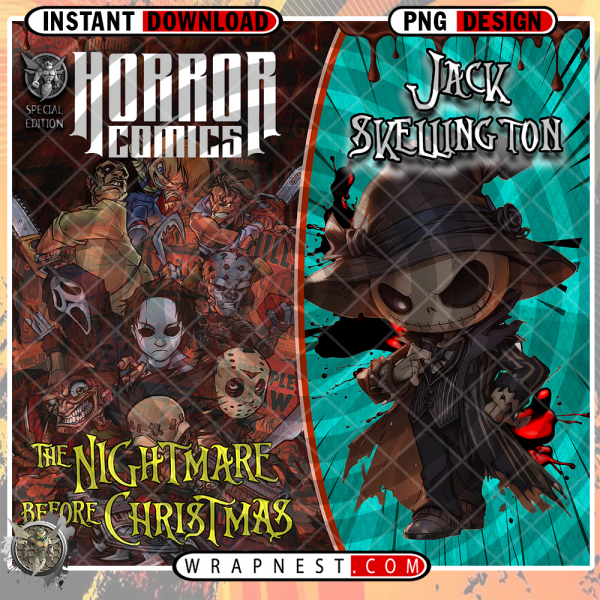 JACK SKELLINGTON HORROR COMIC