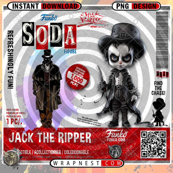 JACK THE RIPPER FUNKO SODA WRAP