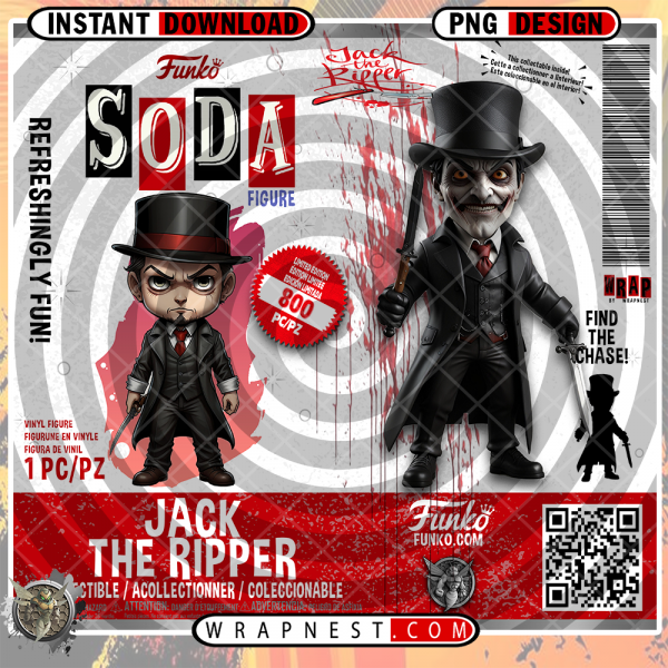 JACK THE RIPPER FUNKO SODA WRAP