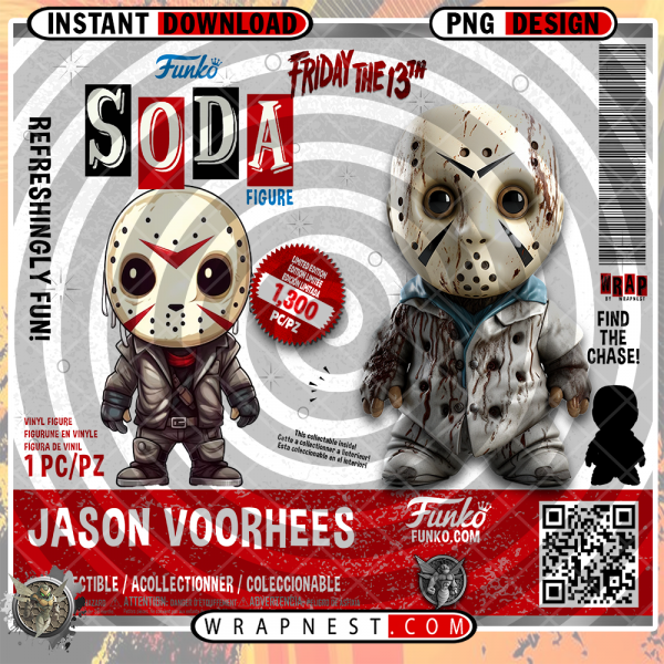 JASON VOORHEES FUNKO SODA WRAP